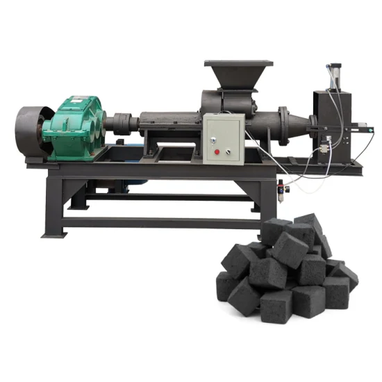 Machine d'extrudeuse de briquettes de charbon de biomasse de grande capacité, Machine de formage de poudre de carbone, Machine à granulés de bois